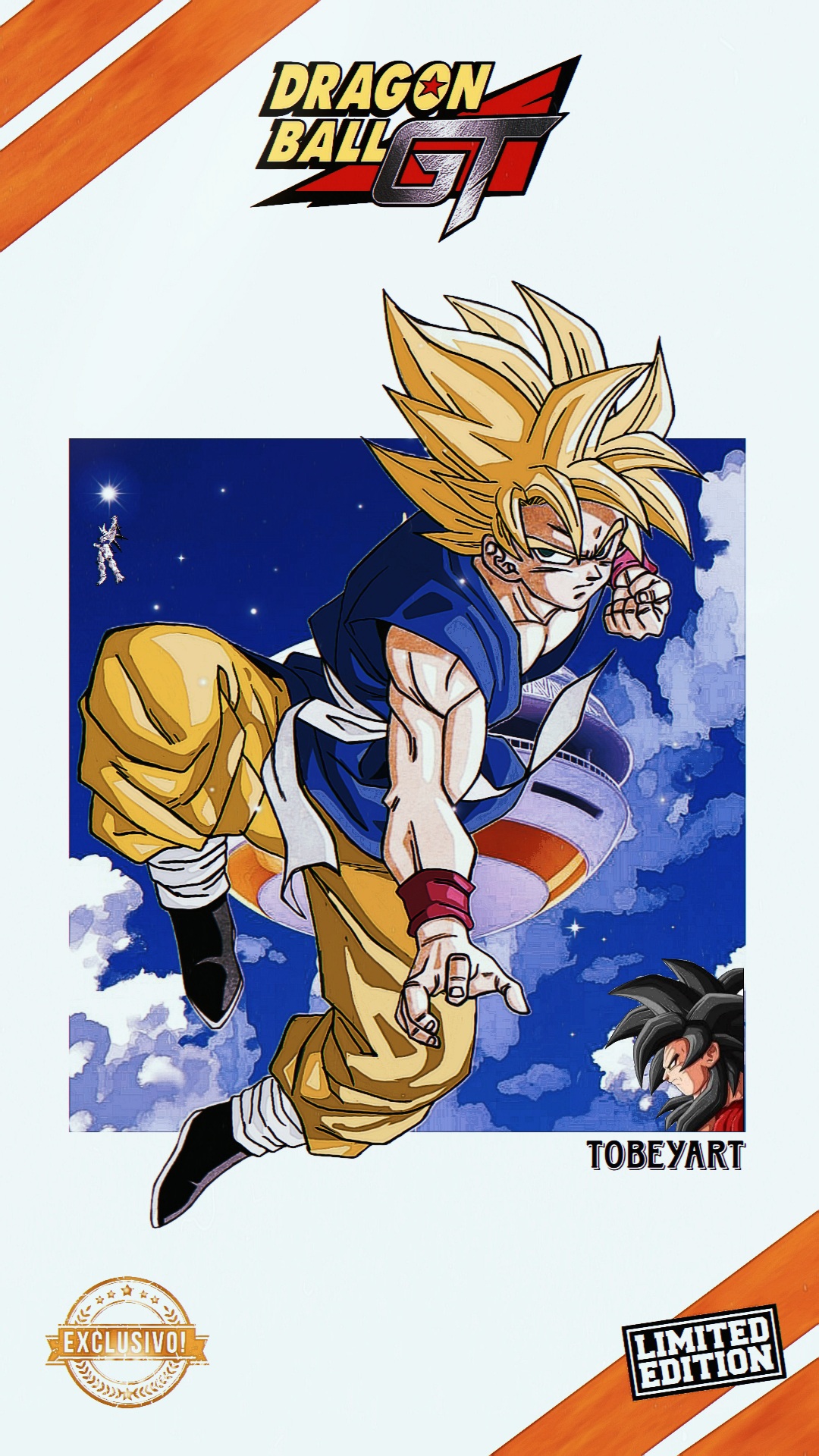 Goku Depth Effect Wallpaper by FryQuest on DeviantArt