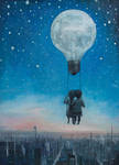 Our Love will Light the Night by borda