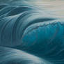 Breaking The Waves - oil painting