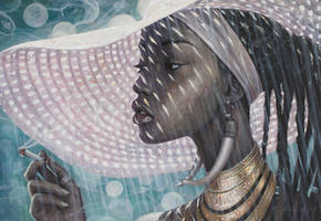 Enter The Void II - oil painting