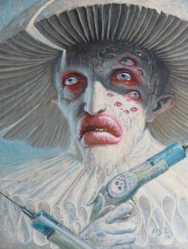 Dr. Phalloides - oil painting