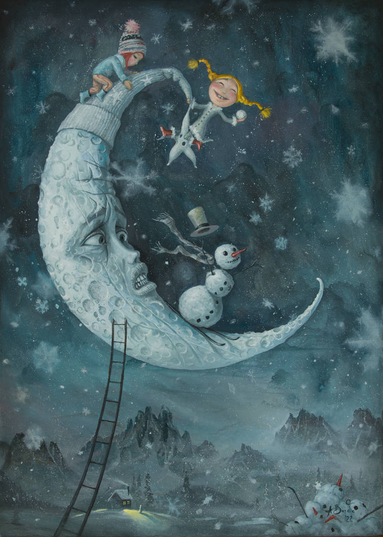 A Midwinter Night's Dream - oil painting by borda on DeviantArt