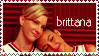Brittana stamp by firestar21