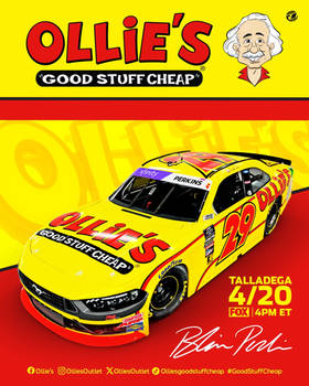 Ollie's Bargain Outlet will sponsor Blaine Perkins