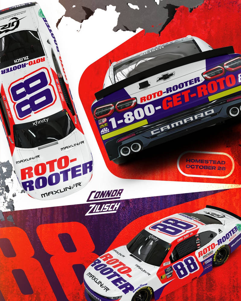 Roto-Rooter will sponsor Connor Zilisch by anthonynagel5 on DeviantArt