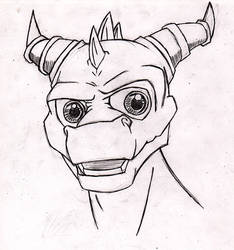 Spyro - Lineart