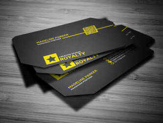 Stylish Corporate Business Card by calwincalwin