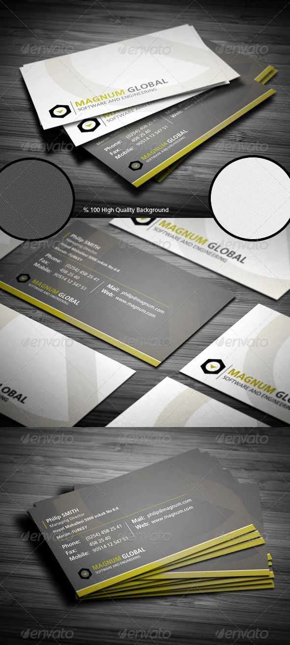 Corporate Premium Business Card