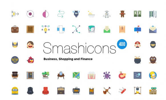 Free 400 Shop Business Finance Icons