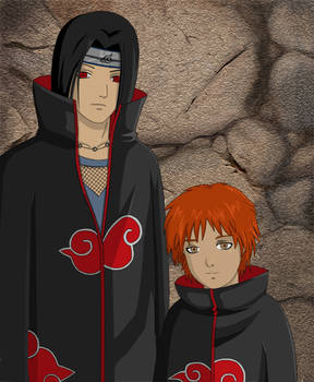 Itachi and Sasori 2