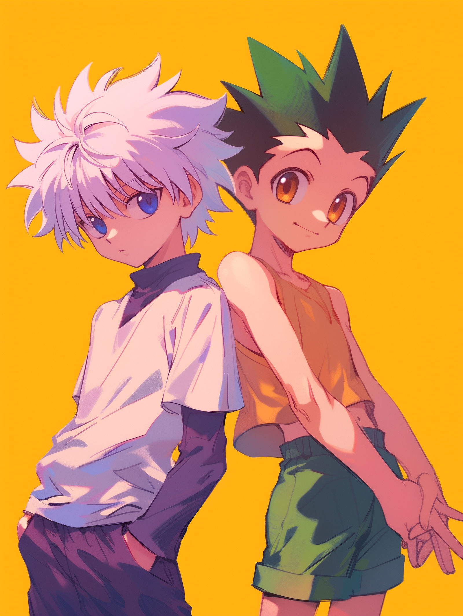Hunter X Hunter Gon X Killua By A1nime On Deviantart Hunter X Hunter Gon X Killua By A1nime On Deviantart