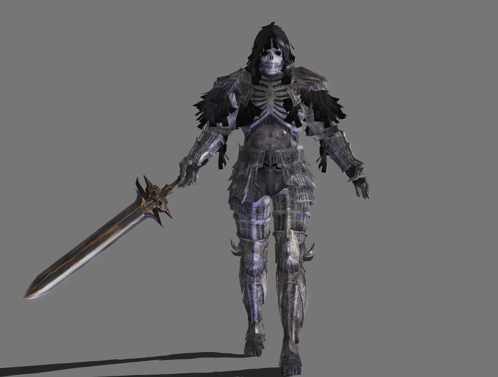 DarkSouls DarkWraith and DarkswordWIP for xnalara by RBRenders on ...