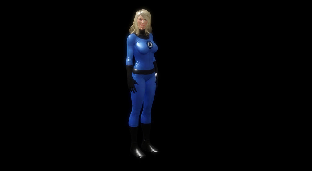 Invisible Woman (Classic) for XNALara XPS by RBRenders on DeviantArt