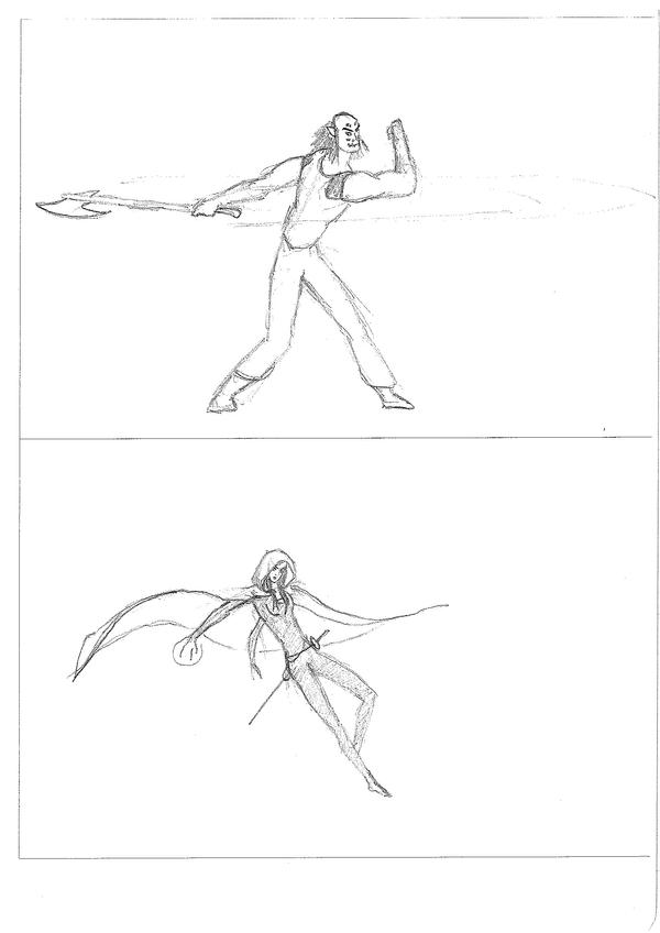 Fighting and flying tumble