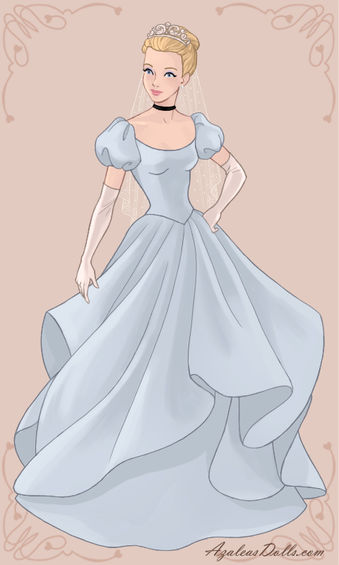 Cinderella-Wedding-Dress-by-AzaleasDolls by Lea171997 on DeviantArt