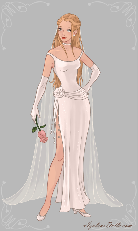 Anastasia Inspired Wedding Dress (AzaleasDolls) by RemsInWonderland on  DeviantArt