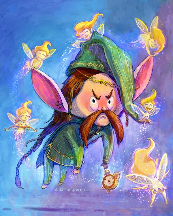 Grumpy Elf by darianpereira on DeviantArt