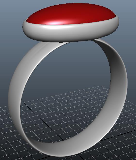 3D  Moddle of a Ring