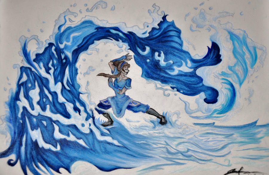 Waterbender-- Original by cqiao355 on DeviantArt