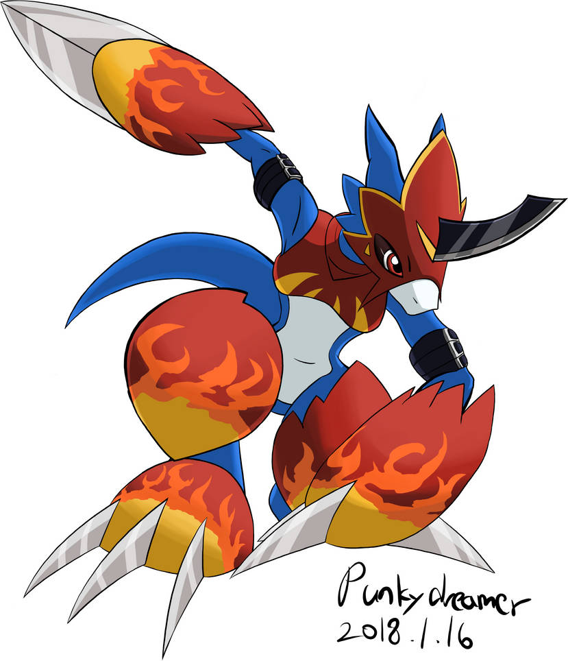 Flamedron Flamedramon without BG by Punkydreamer on DeviantArt