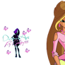 Winx Club Flora Flower Fluo - PNG