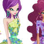 World of Winx Tecna and Aisha Png