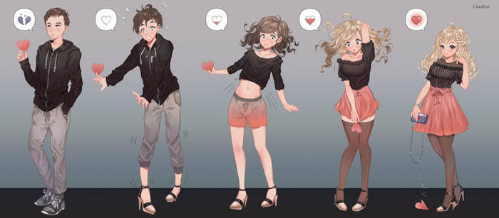Trans Bender Explore the Best Genderbending Art | DeviantArt