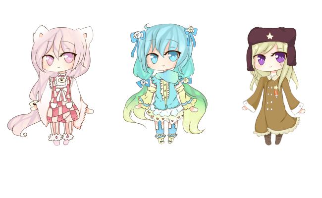 Chibi Page Doll BATCH 1