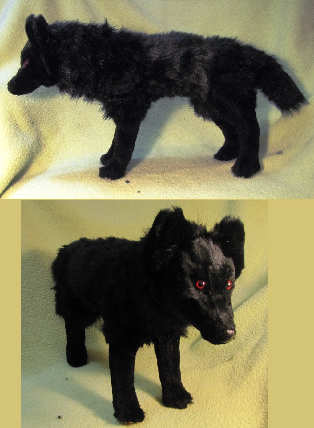 Black Wolf with Red Eyes by Jarahamee on DeviantArt Black Wolf with Red Eyes by Jarahamee on DeviantArt
