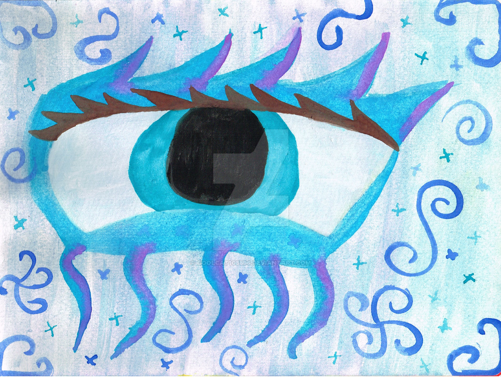 WC Sad Eye by coolcat108596 on DeviantArt