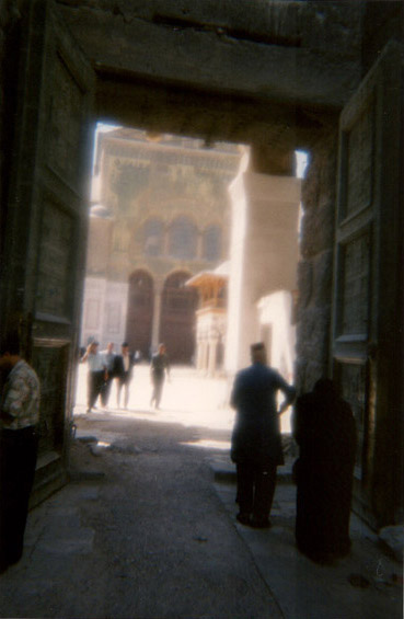 Damascus - Entrance of the Umayyad Mosque