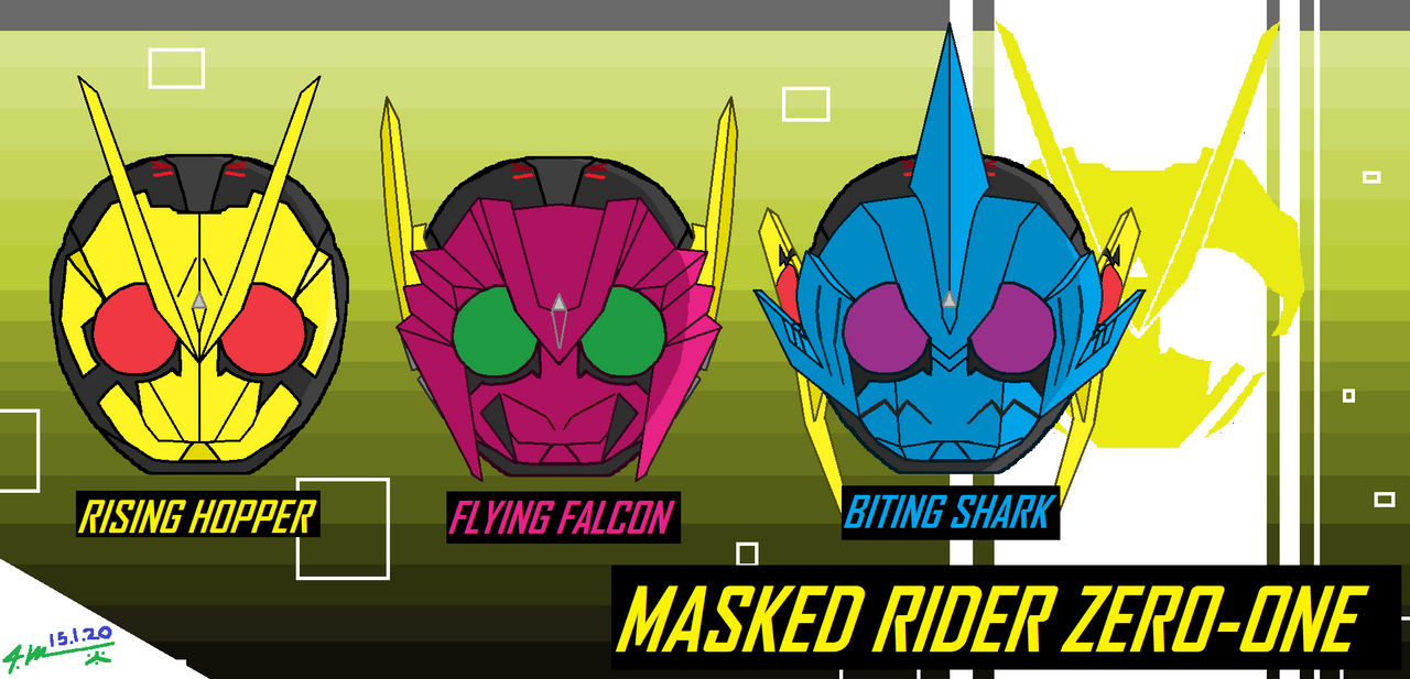 Kamen Rider Zero-One Forms by Formerly-DJ-Hipsong on DeviantArt
