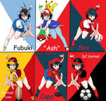 The Many Wardrobes of Fubuki by gwspaid3