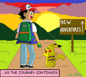 Ash and Pikachu's Next Chapter by gwspaid3