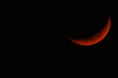 Blood red moon