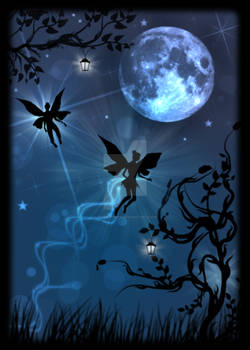 Blue Fairy Lanterns