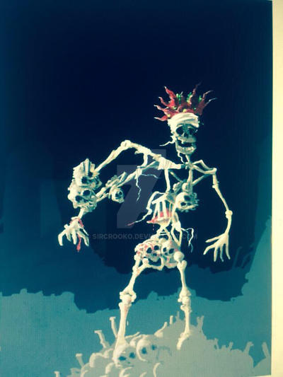 Skeleton Concept Art by sircrooko on DeviantArt