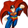 Superman Pose Color