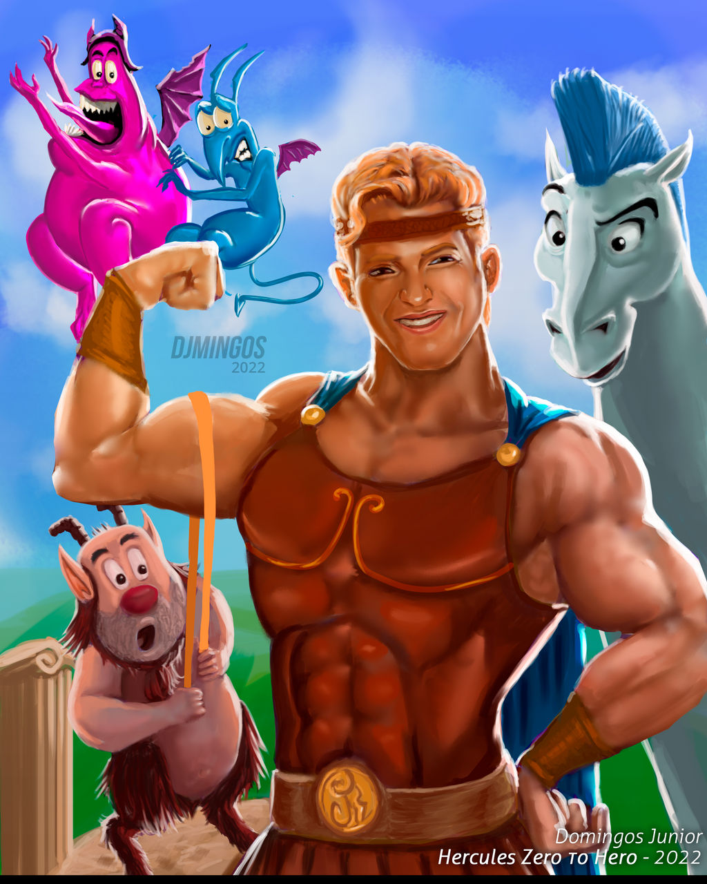 Hecrule Hercules Zero To Hero by DJMingos on DeviantArt