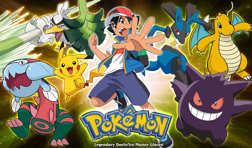 Pokemon The World Champion Season World Champion Ash Ketchum Galar Team Wallpaper by LegendaryDuels on