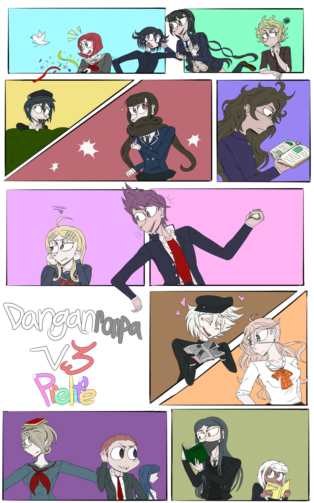 Danganronpa Fanfiction Watching V3