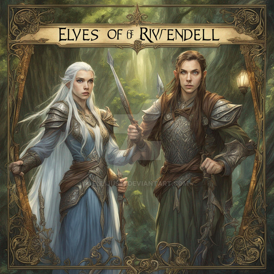Elves Of Rivendell By ElliJusti On DeviantArt elves-of-rivendell-by-ellijusti-on-deviantart