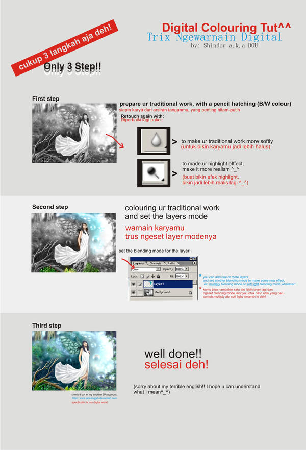 Digital Coloring Process tutorial digital coloring by jarimanis on DeviantArt