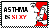 ASTHMA IS SEXY - stamp by arisu-in-wonderland