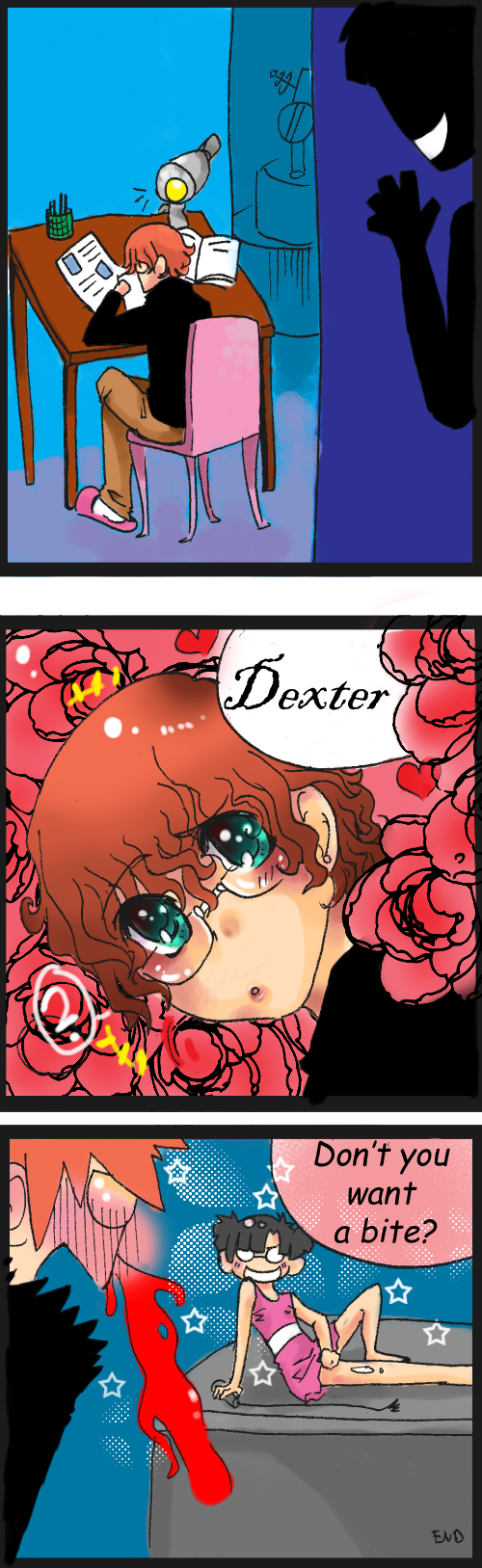 Dexter nose bleed