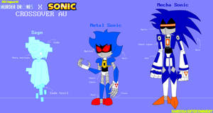 Murder Drones X Sonic CROSSOVER AU Part 3