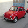 Fiat 500 Red