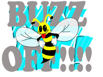 buzz off logo