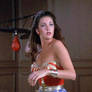 lynda carter wonder woman without tiara