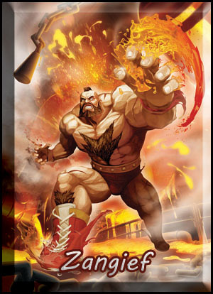 SF x TK Banners - Zangief